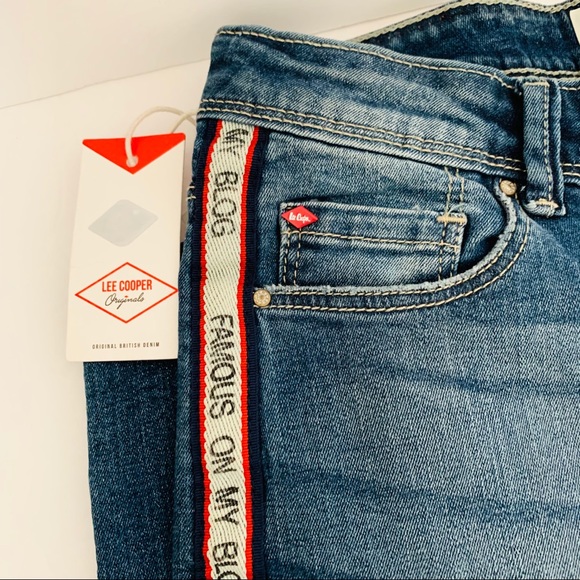 Lee Cooper Annie Mid Waist Slim jeans Sz 26 NWT - Picture 10 of 14